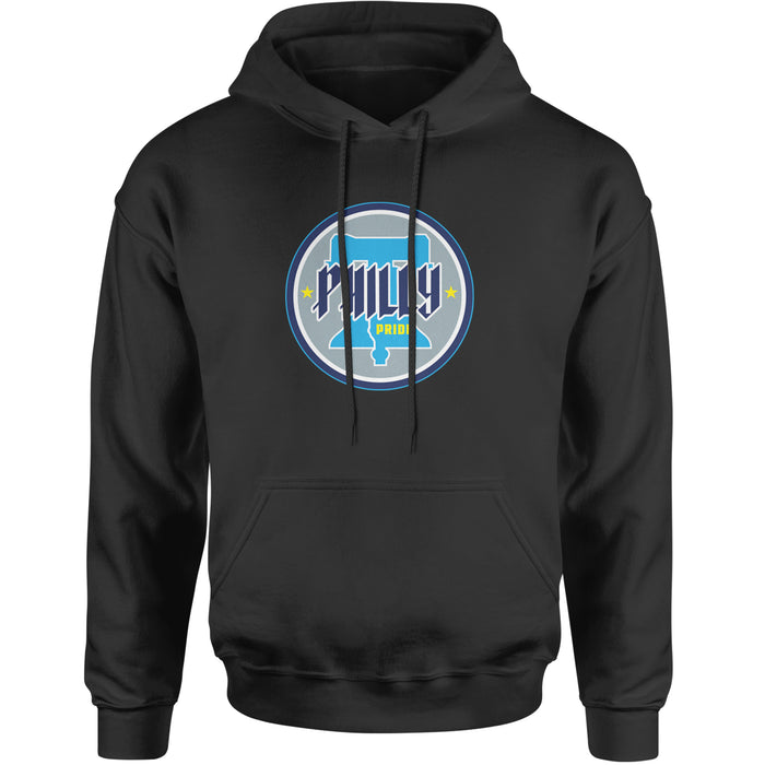Philly Pride Liberty Bell Adult Hoodie Sweatshirt