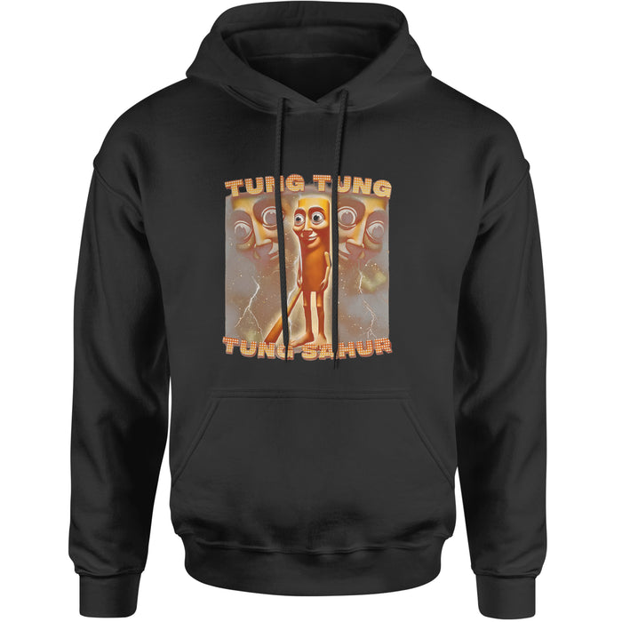 Tung Tung Tung Sahur Enforcer Adult Hoodie Sweatshirt