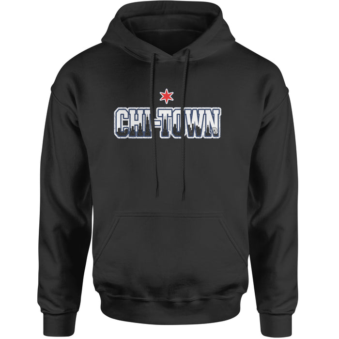 Chicago Chi-Town City Pride Adult Hoodie Sweatshirt