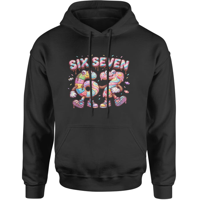 67 Candy Swirl Meme Adult Hoodie Sweatshirt