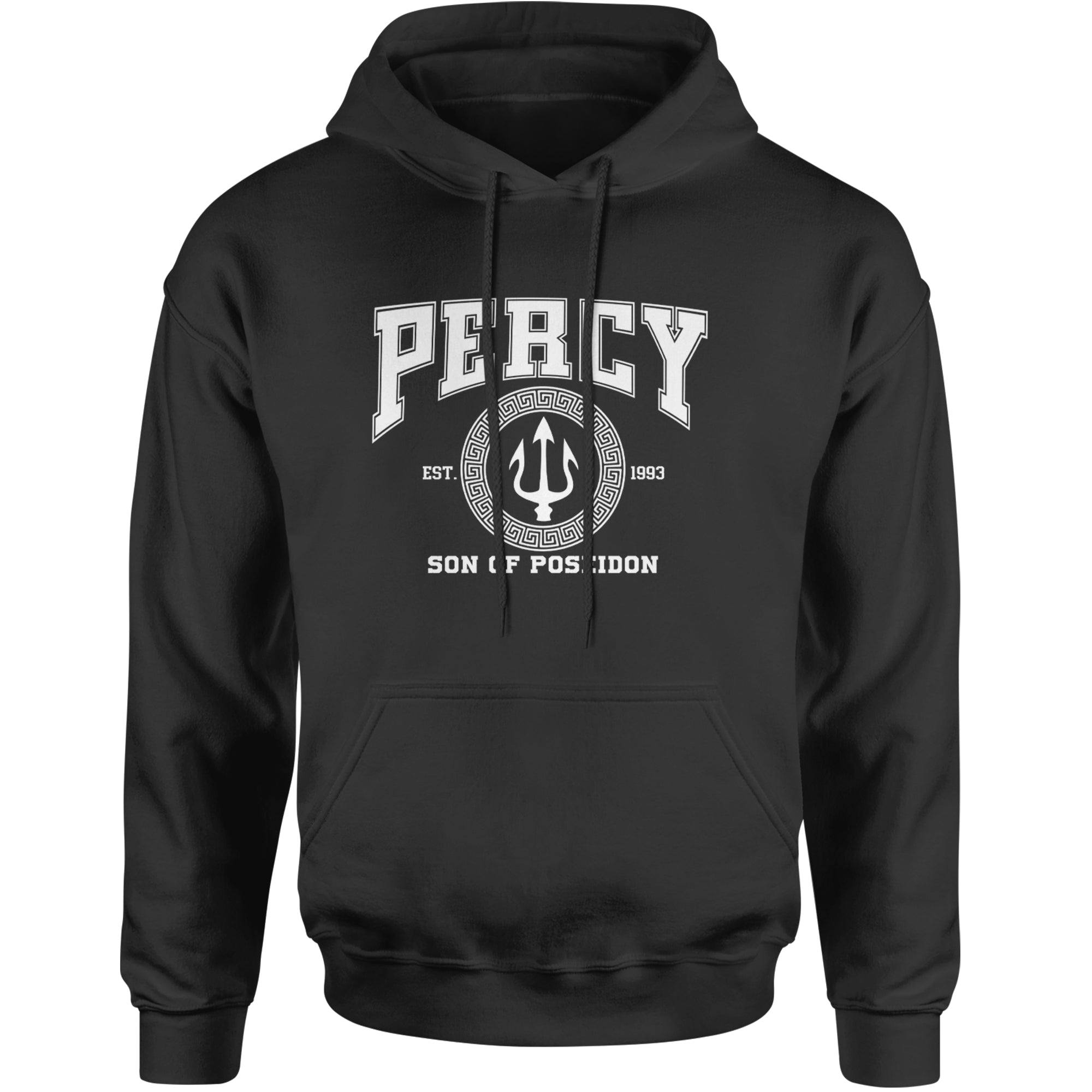 Percy Son Of Poseidon Sea God Adult Hoodie Sweatshirt Black