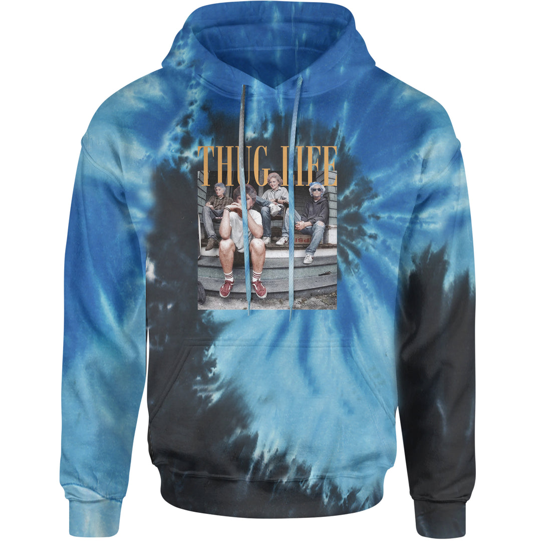 Golden Girls Thug Life Street Adult Hoodie Sweatshirt Blue Ocean