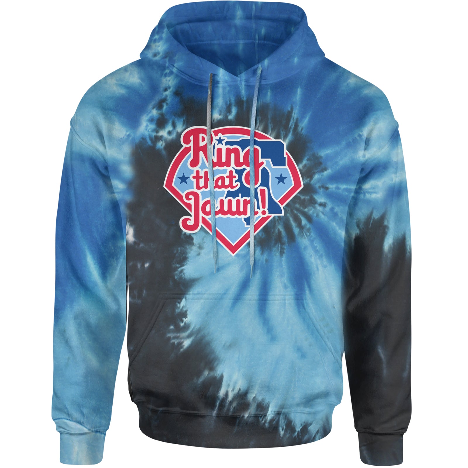 Ring That Jawn Philly Baseball Adult Hoodie Sweatshirt Blue Ocean