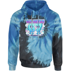 67 Six Seven Meme Kawaii Cloud Adult Hoodie Sweatshirt Blue Ocean