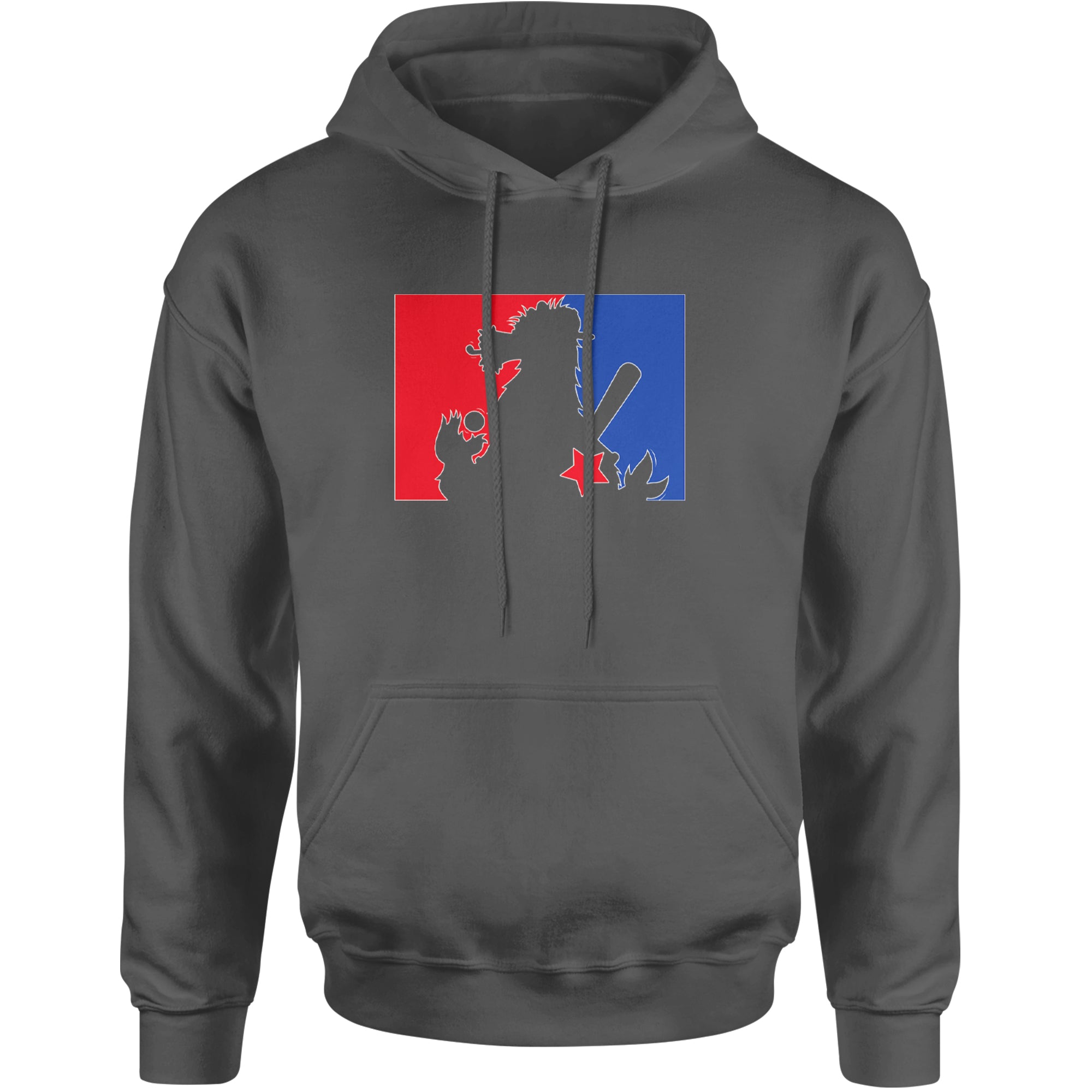 Philly Baseball Phan Adult Hoodie Sweatshirt Charcoal Grey