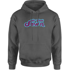 Hit That Jawn Philly Baseball Adult Hoodie Sweatshirt Charcoal Grey