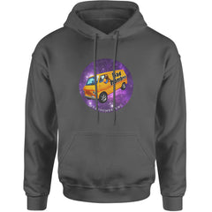 Bad Hombres Space West Chester Band Adult Hoodie Sweatshirt Charcoal Grey