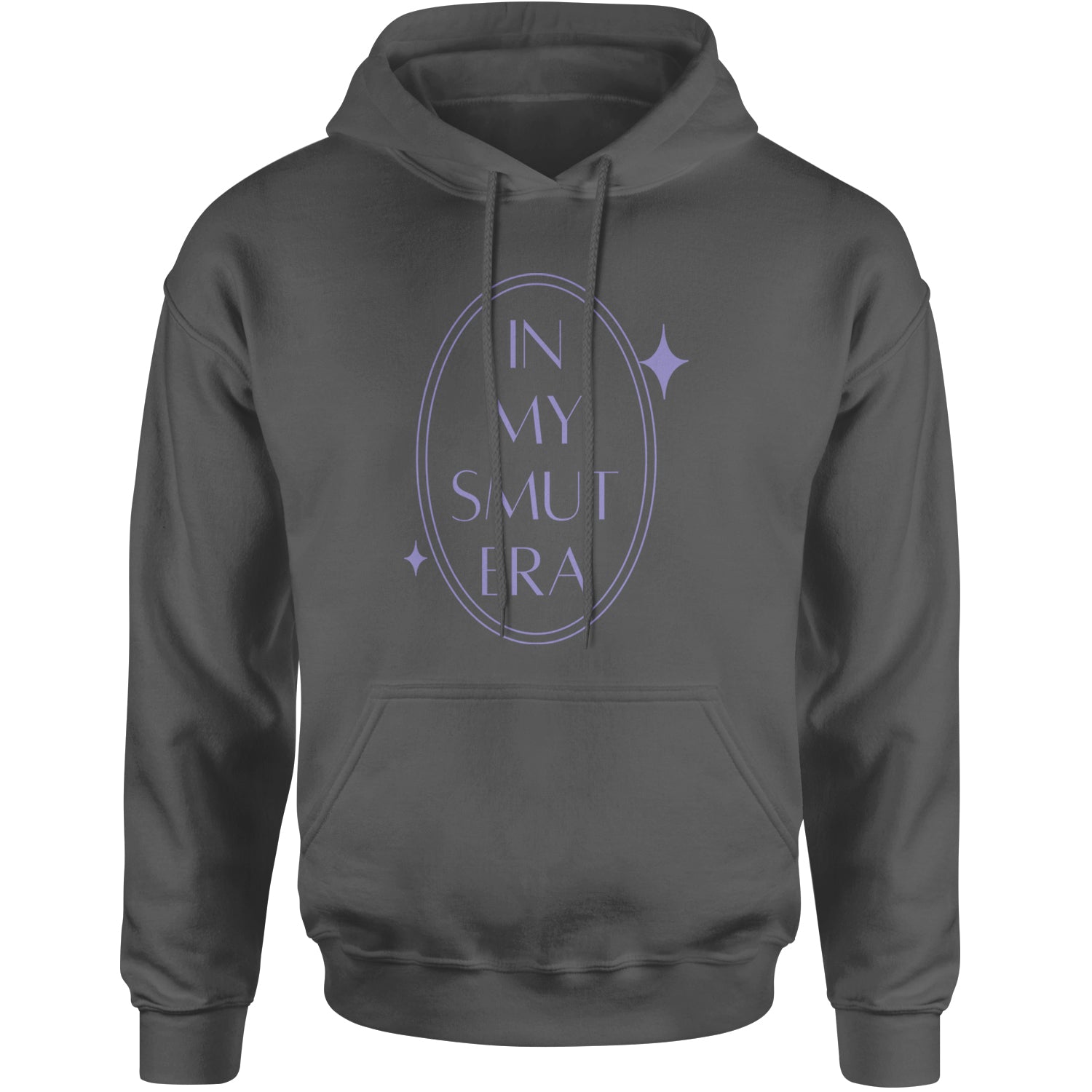 In My Smut Era Romantasy Adult Hoodie Sweatshirt Charcoal Grey