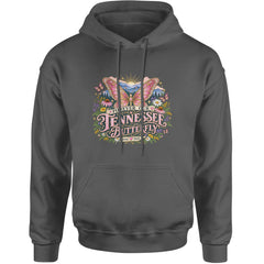 Forever Our Tennessee Butterfly Dolly Adult Hoodie Sweatshirt Charcoal Grey