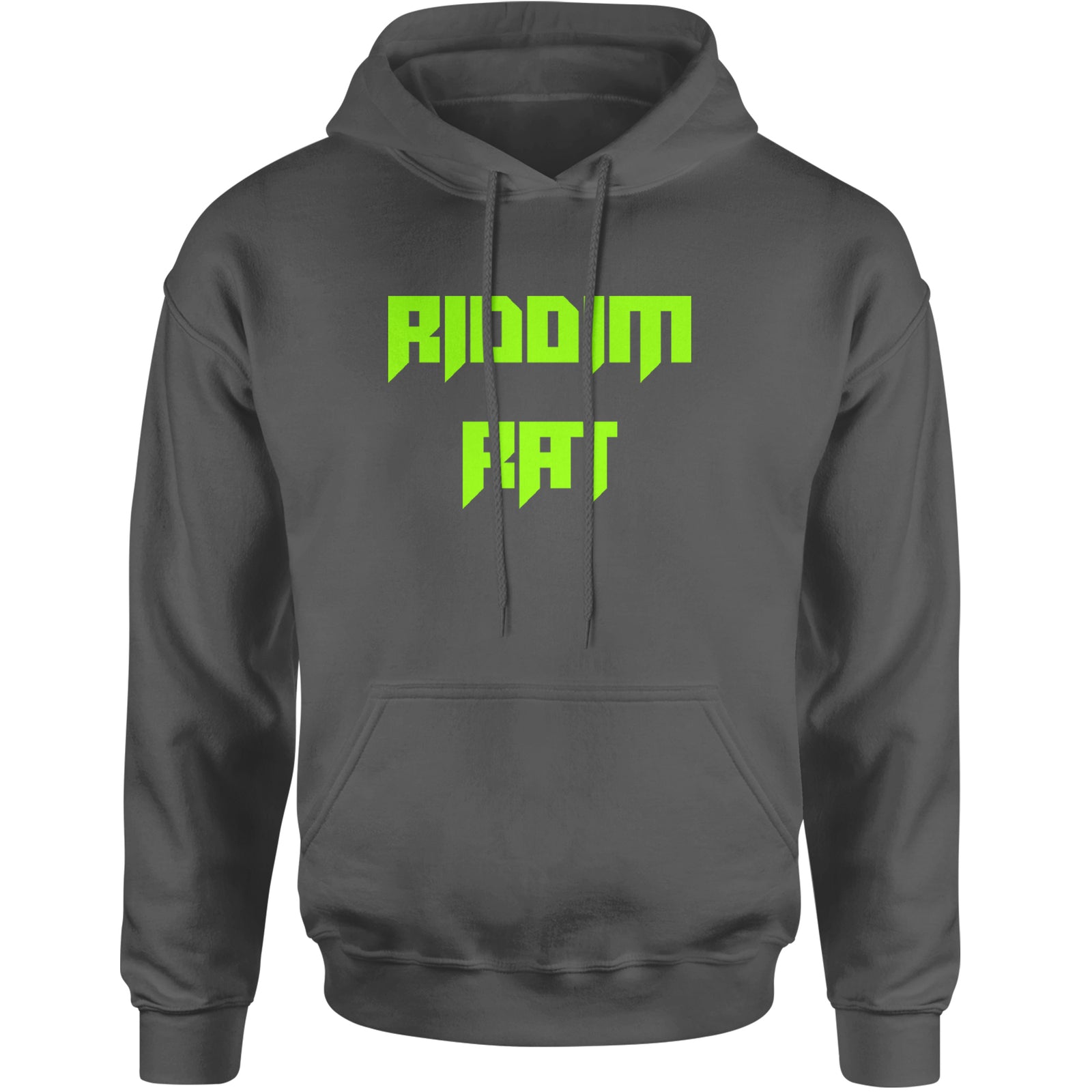 Riddim Rat Rhythm Club Rave EDM Adult Hoodie Sweatshirt Black