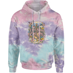I Will Always Love You Dolly Adult Hoodie Sweatshirt Cotton Candy