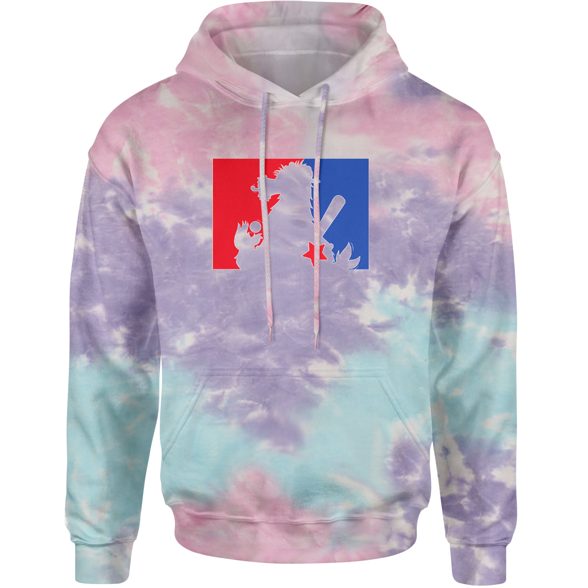 Philly Baseball Phan Adult Hoodie Sweatshirt Cotton Candy