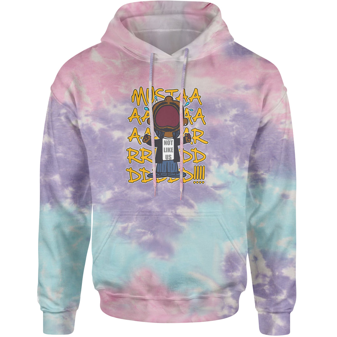 MUSTARD! Not Like Us Tv Off Adult Hoodie Sweatshirt Cotton Candy
