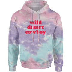 Wild Desert Cowboy Country Adult Hoodie Sweatshirt Cotton Candy