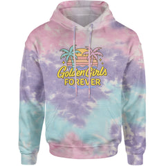 Golden Girls Forever Retro Sunset Adult Hoodie Sweatshirt Cotton Candy