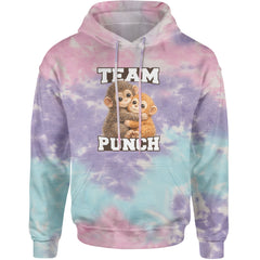 Team Punch Panchi-kun Monkey Adult Hoodie Sweatshirt Cotton Candy
