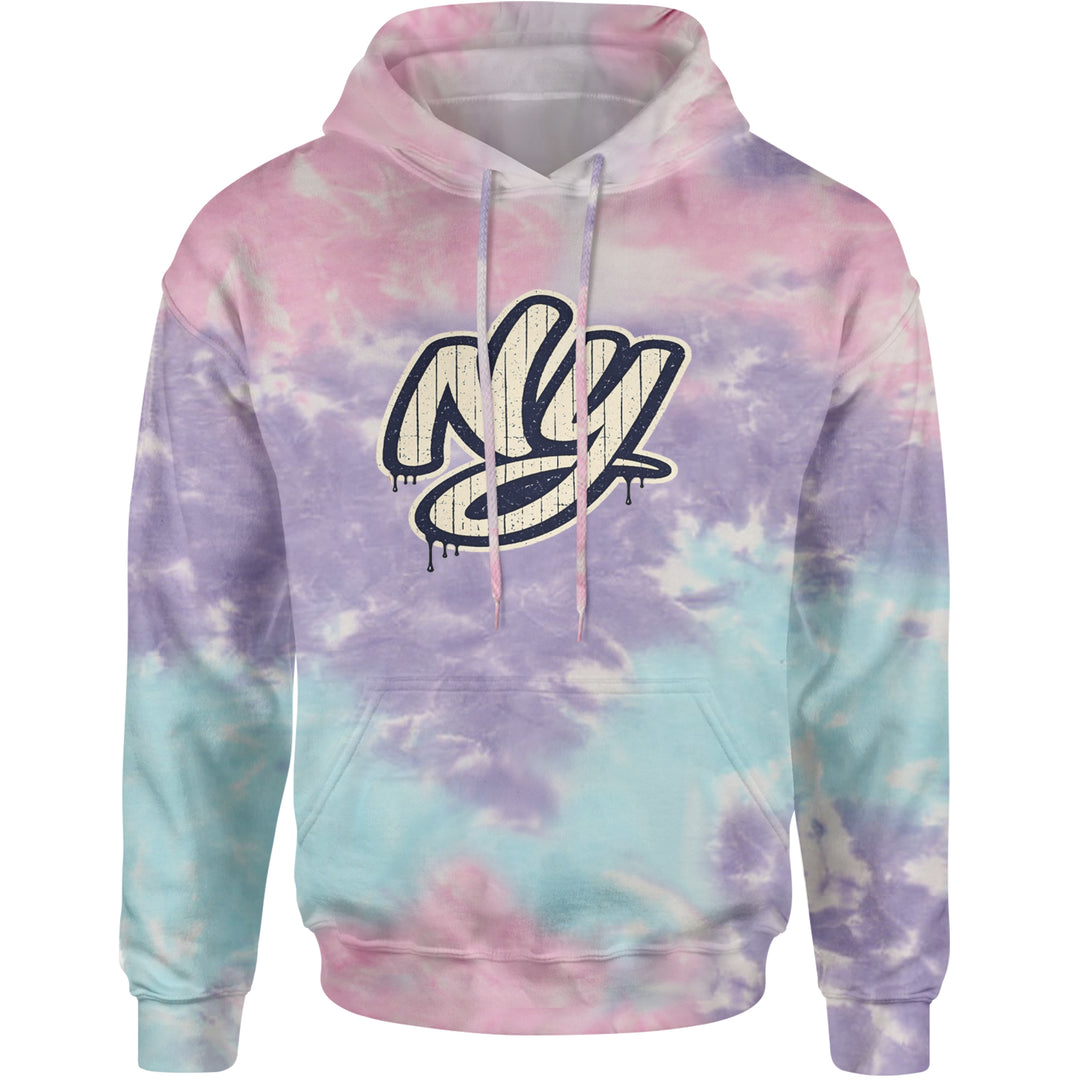 NYC New York City Grunge Street Adult Hoodie Sweatshirt Cotton Candy
