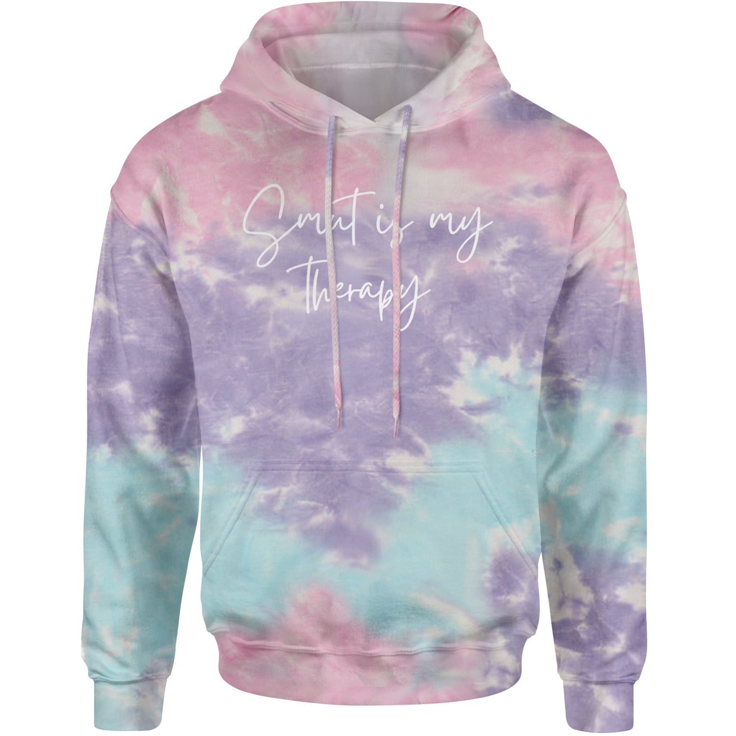 Smut Is My Therapy Romantasy Adult Hoodie Sweatshirt Cotton Candy