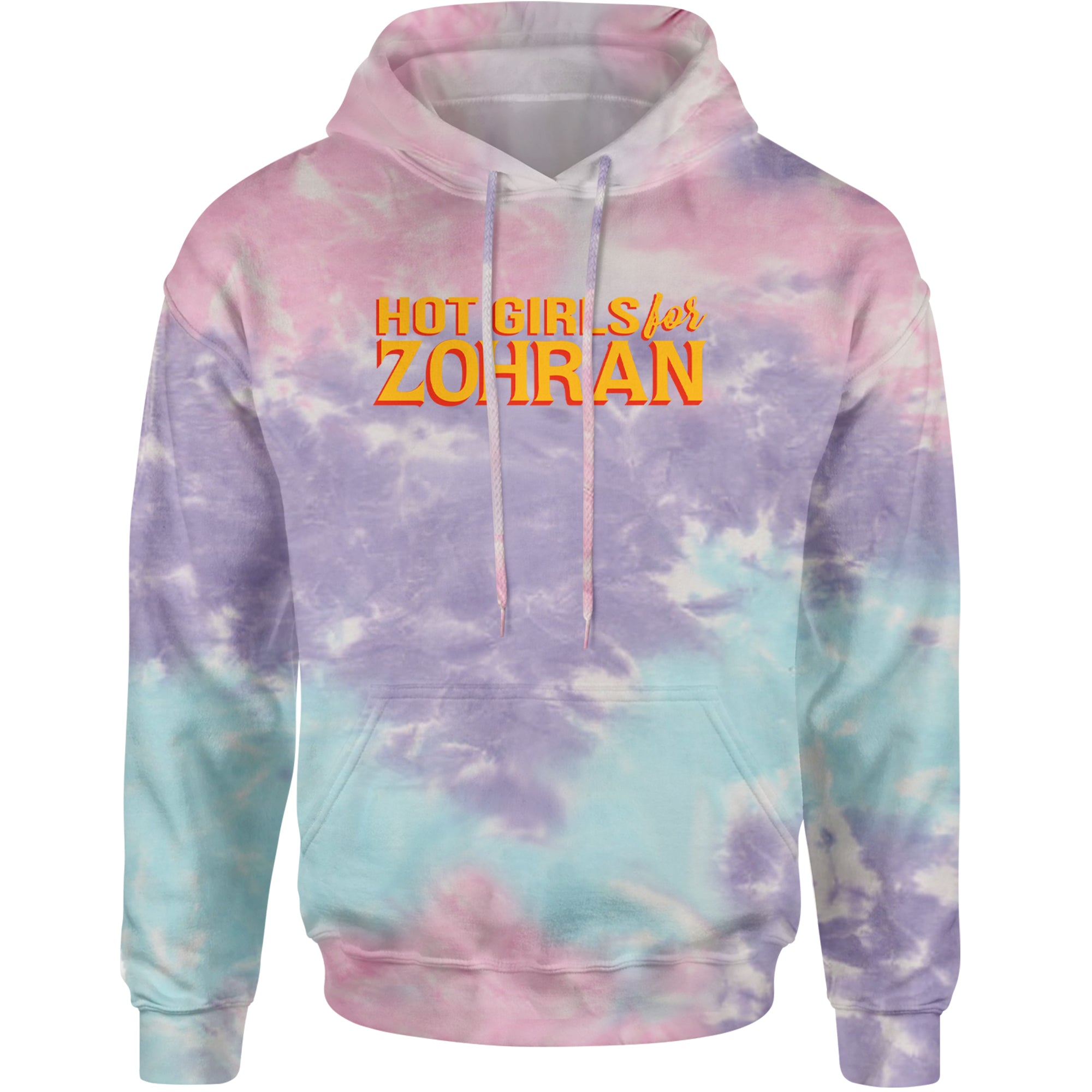 Hot Girls for Zohran Meme Adult Hoodie Sweatshirt Cotton Candy