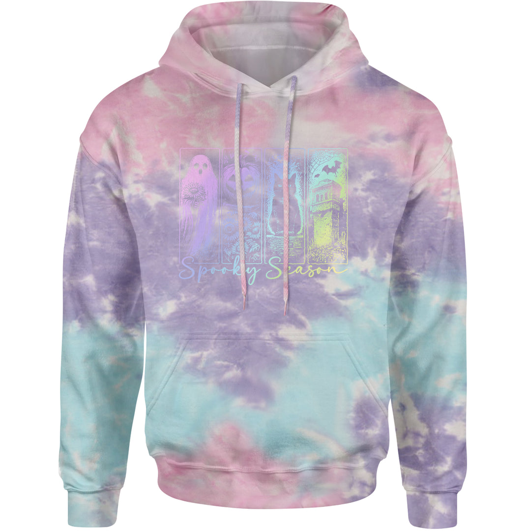 Spooky Season Cute Pastel Halloween Design Adult Hoodie Sweatshirt Cotton Candy