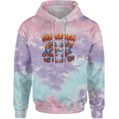 67 Lava Lightning Six Seven Meme Adult Hoodie Sweatshirt Cotton Candy