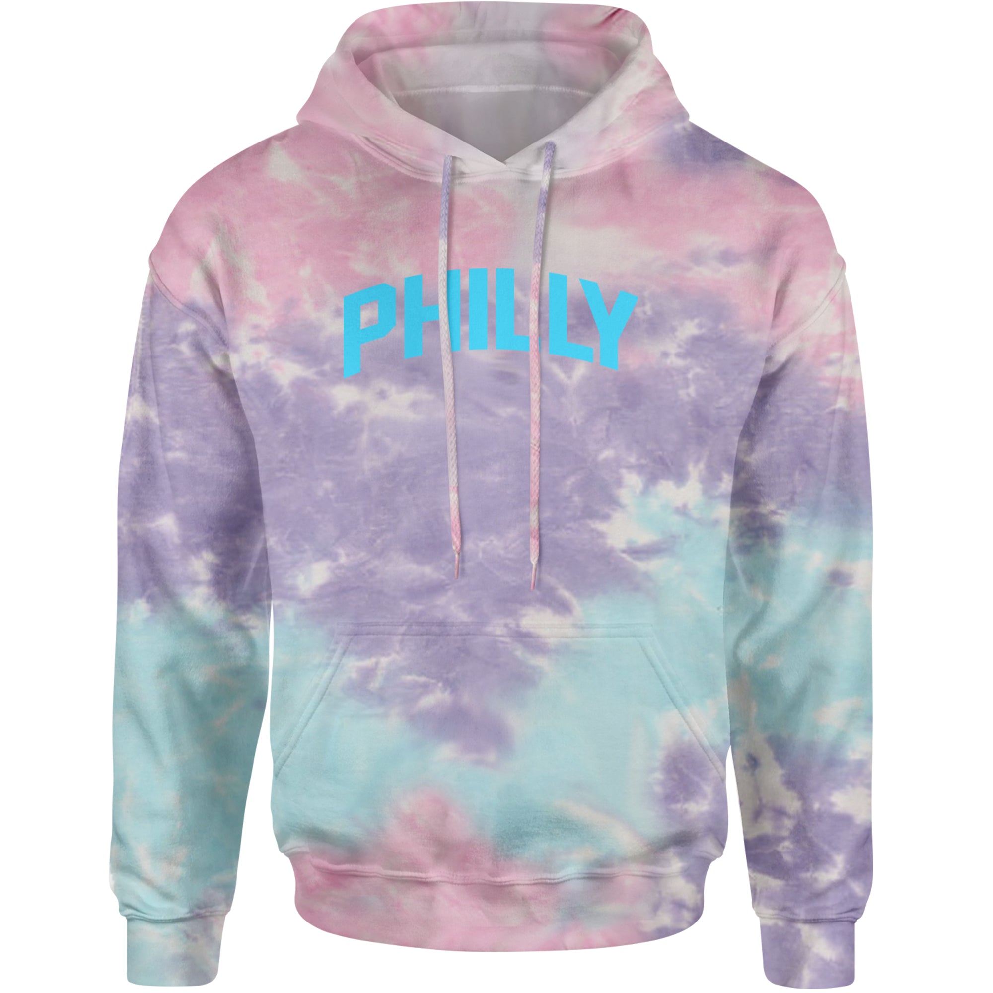 Philly Philadelphia Pride Adult Hoodie Sweatshirt Cotton Candy