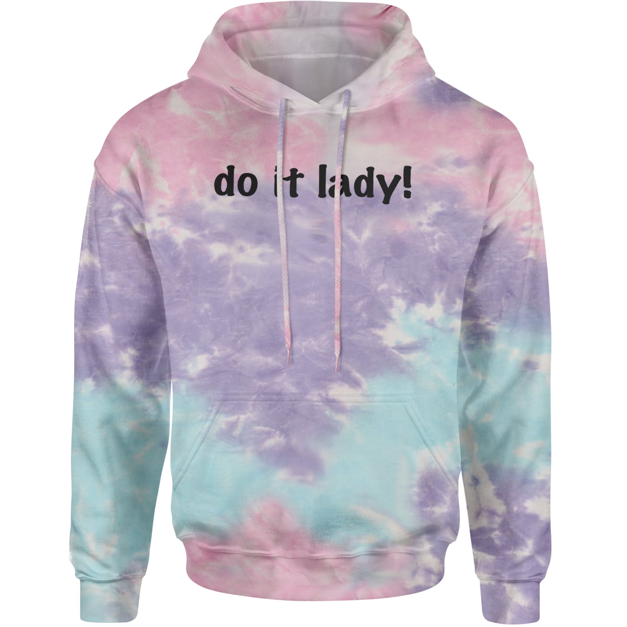 Do It Lady Viral Meme Adult Hoodie Sweatshirt Cotton Candy