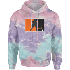 Hockey Enforcer Retro Vintage Adult Hoodie Sweatshirt Cotton Candy