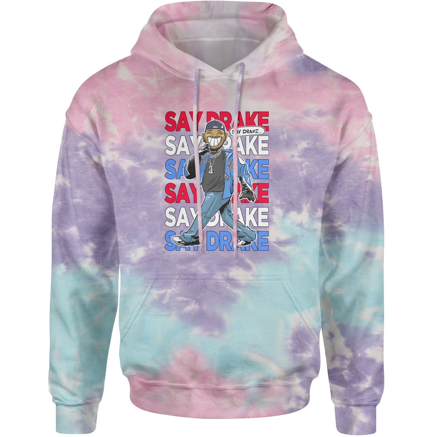 Say Drake Smiling Meme Mustard Adult Hoodie Sweatshirt Cotton Candy