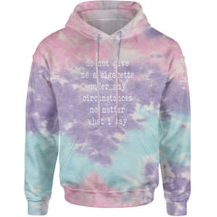 Do Not Give Me A Cigarette Adult Hoodie Sweatshirt Cotton Candy
