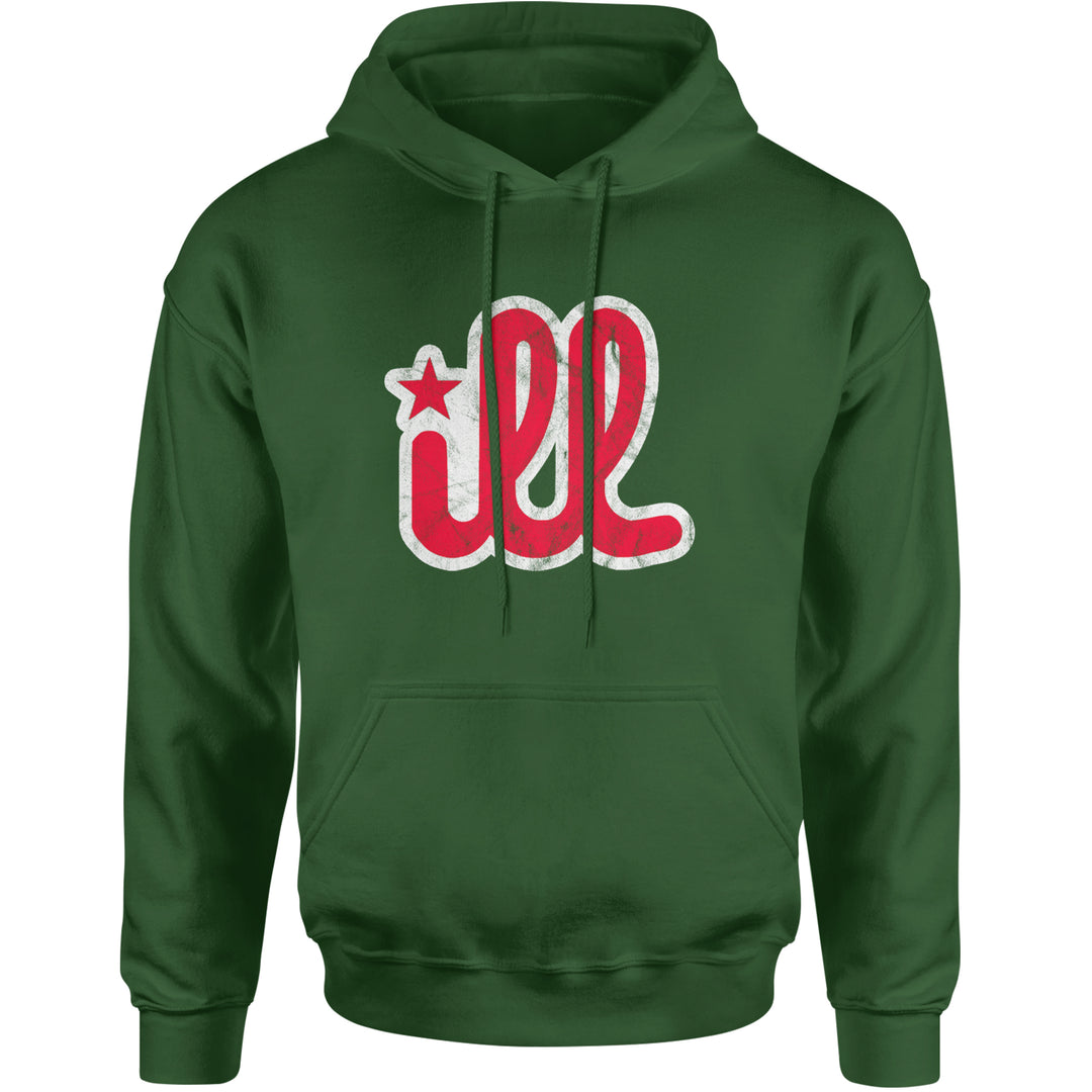 ILL Vintage It's A Philly Thing Adult Hoodie Sweatshirt Forest Green