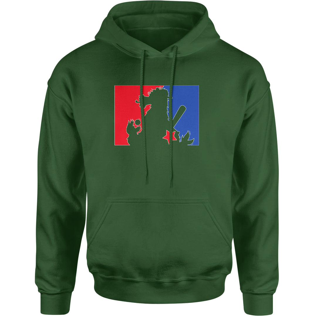 Philly Baseball Phan Adult Hoodie Sweatshirt Forest Green