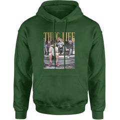 Golden Girls Thug Life Street Adult Hoodie Sweatshirt Forest Green