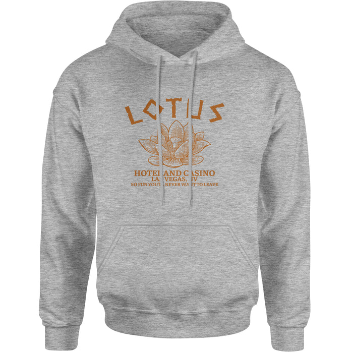 Lotus Hotel and Casino Adult Hoodie Sweatshirt