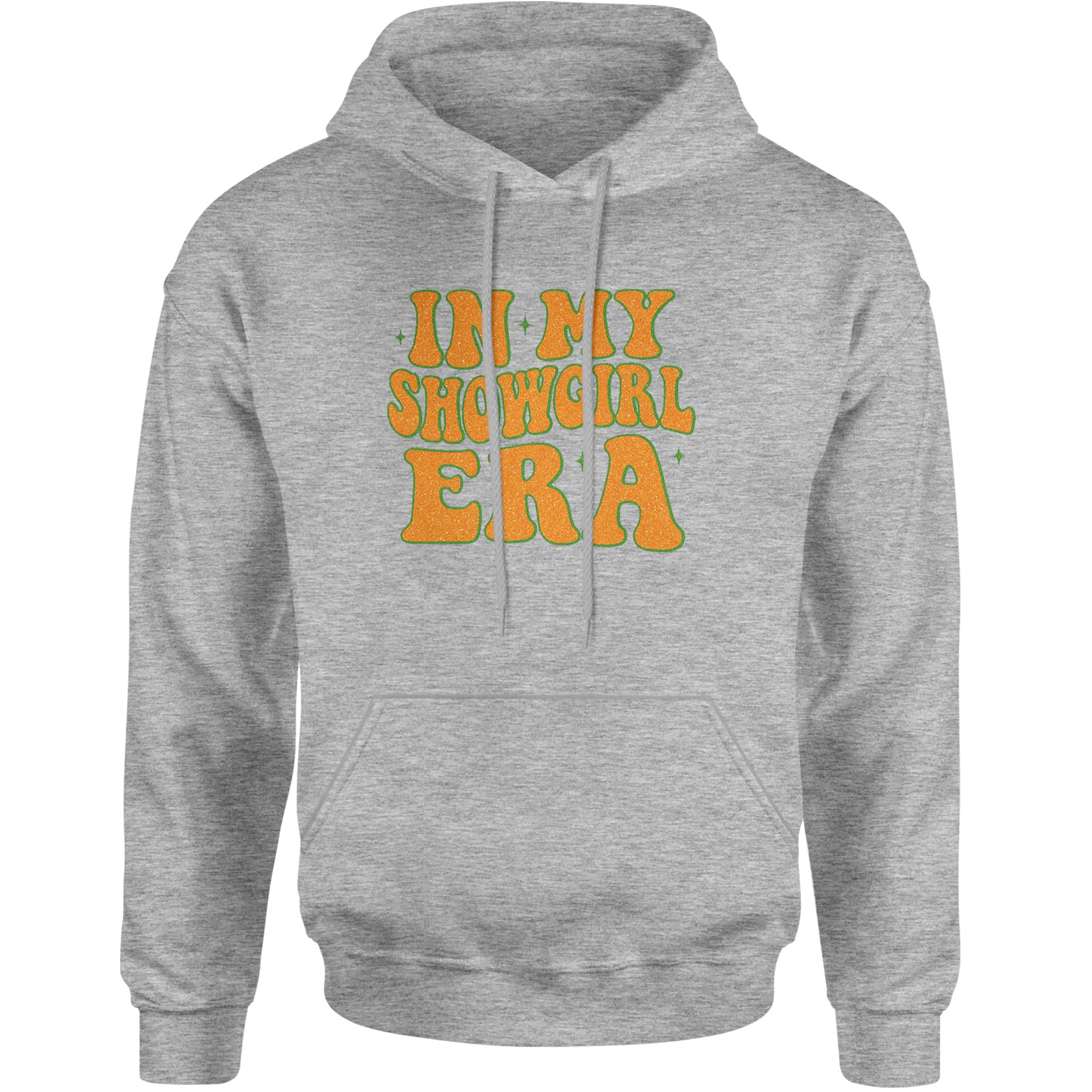 In My Showgirl Era Retro Adult Hoodie Sweatshirt Heather Grey