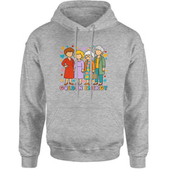 Golden Forever Golden Girls Adult Hoodie Sweatshirt Heather Grey