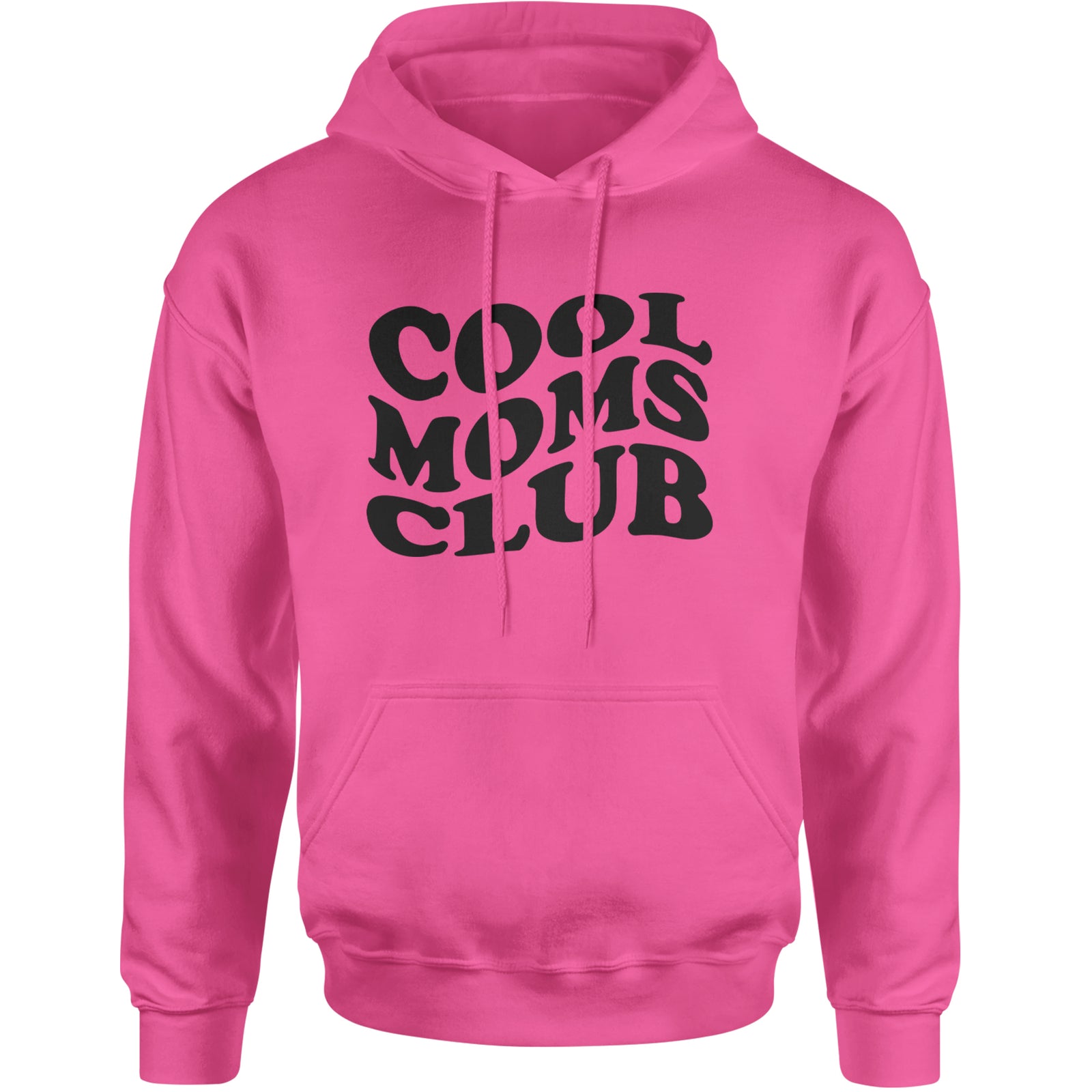 Cool Moms Club Mother Mama Adult Hoodie Sweatshirt Heather Grey