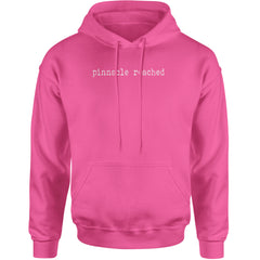 Pinnacle Reached Romance Adult Hoodie Sweatshirt Hot Pink