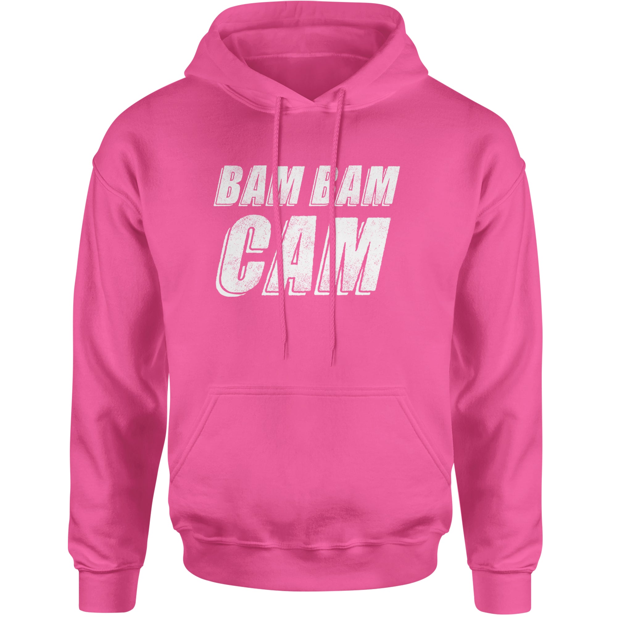 Bam Bam Cam Adult Hoodie Sweatshirt Hot Pink