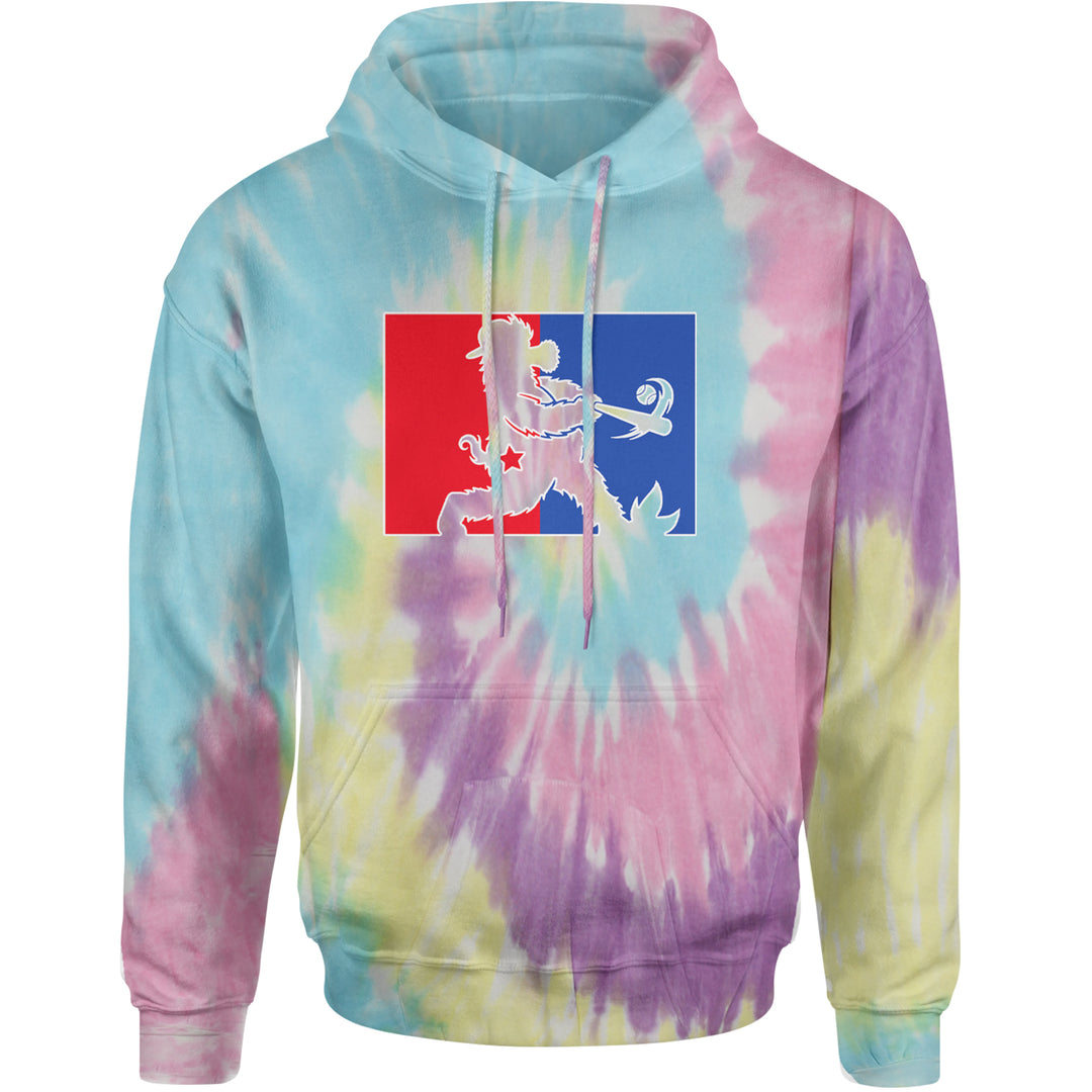 Batter Up Philly Baseball Phan Adult Hoodie Sweatshirt Jellybean