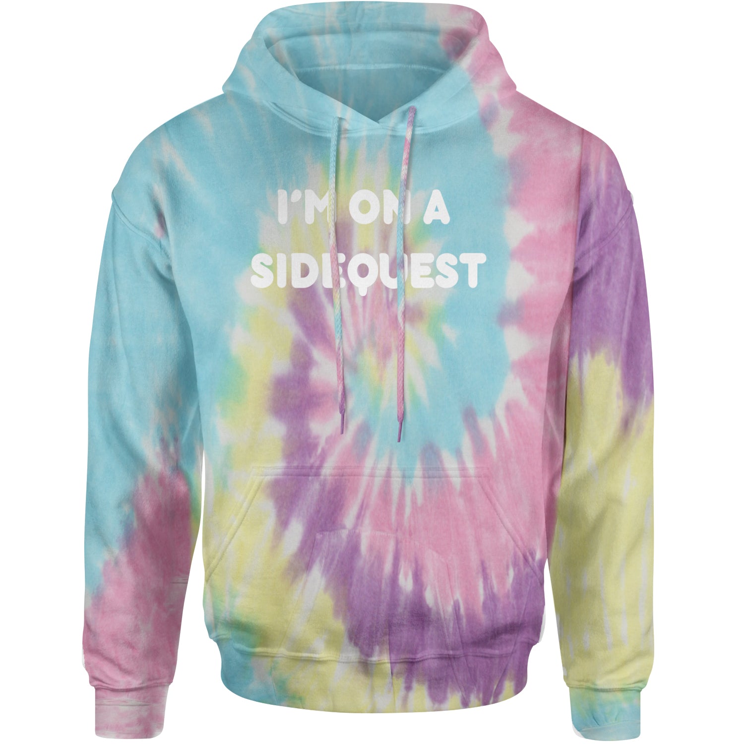 I'm On A Sidequest Festival Rave EDM Adult Hoodie Sweatshirt Jellybean