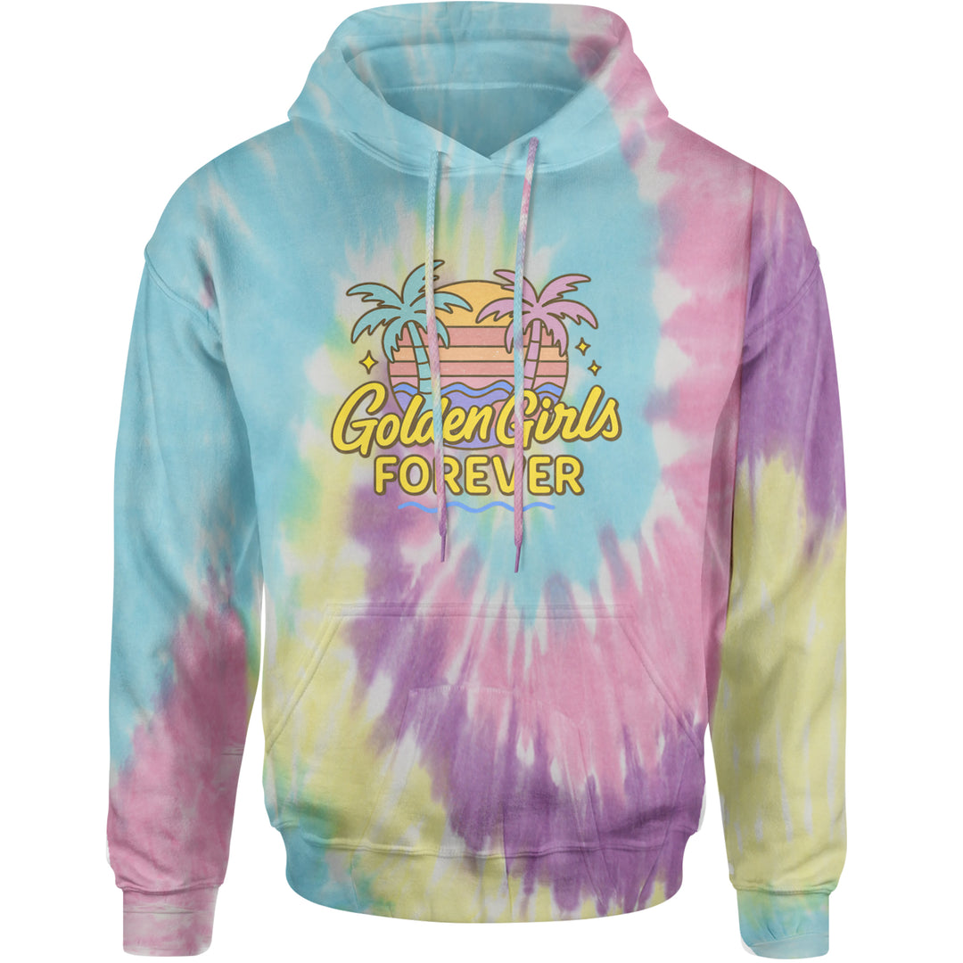 Golden Girls Forever Retro Sunset Adult Hoodie Sweatshirt Jellybean