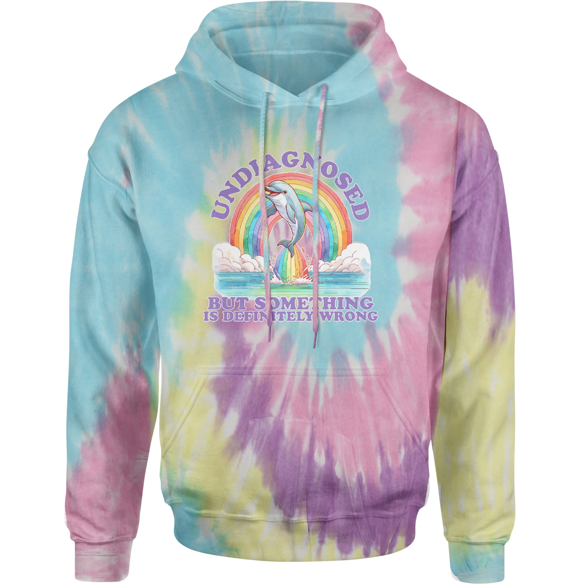 Undiagnosed But Something Is Definitely Wrong Adult Hoodie Sweatshirt Jellybean