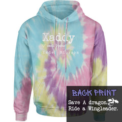 Xaddy Save A Dragon Ride A Wingleader Adult Hoodie Sweatshirt Jellybean