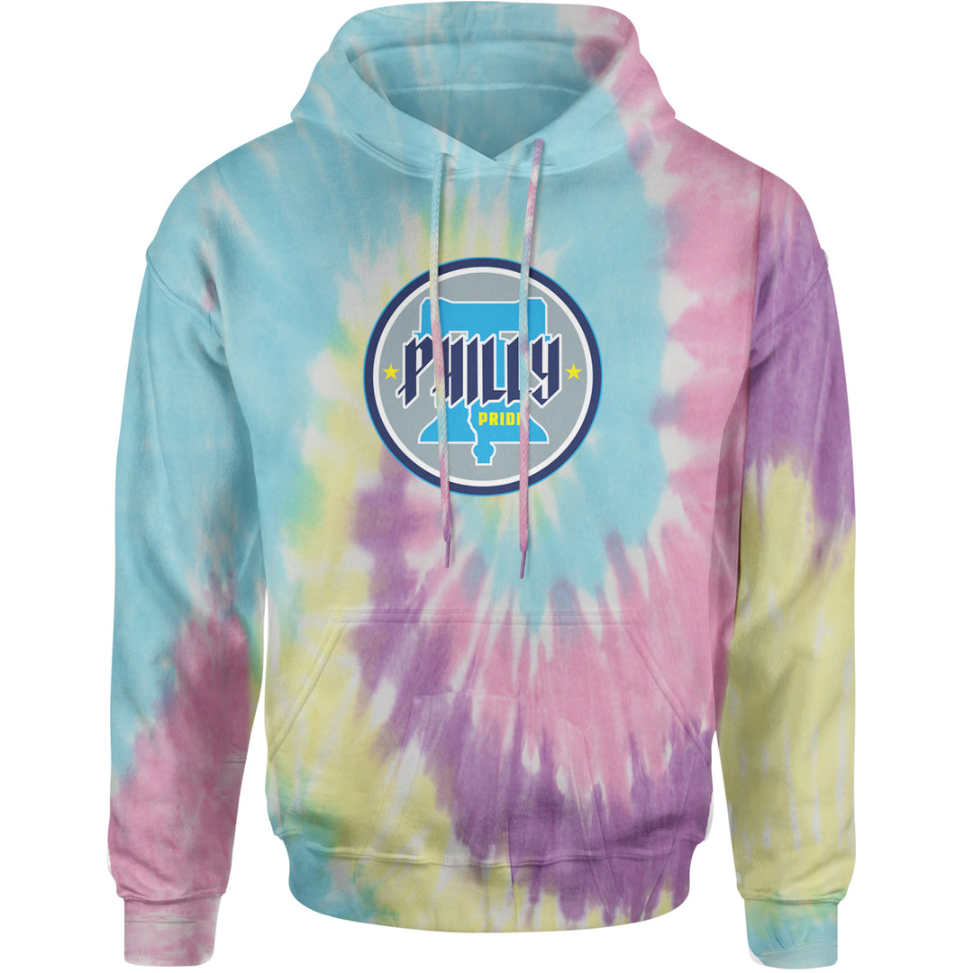 Philly Pride Liberty Bell Adult Hoodie Sweatshirt Jellybean