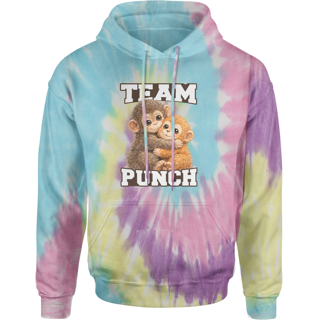 Team Punch Panchi-kun Monkey Adult Hoodie Sweatshirt Jellybean
