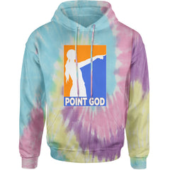 Point God Cunningham Basketball Pointing Meme  Adult Hoodie Sweatshirt Jellybean