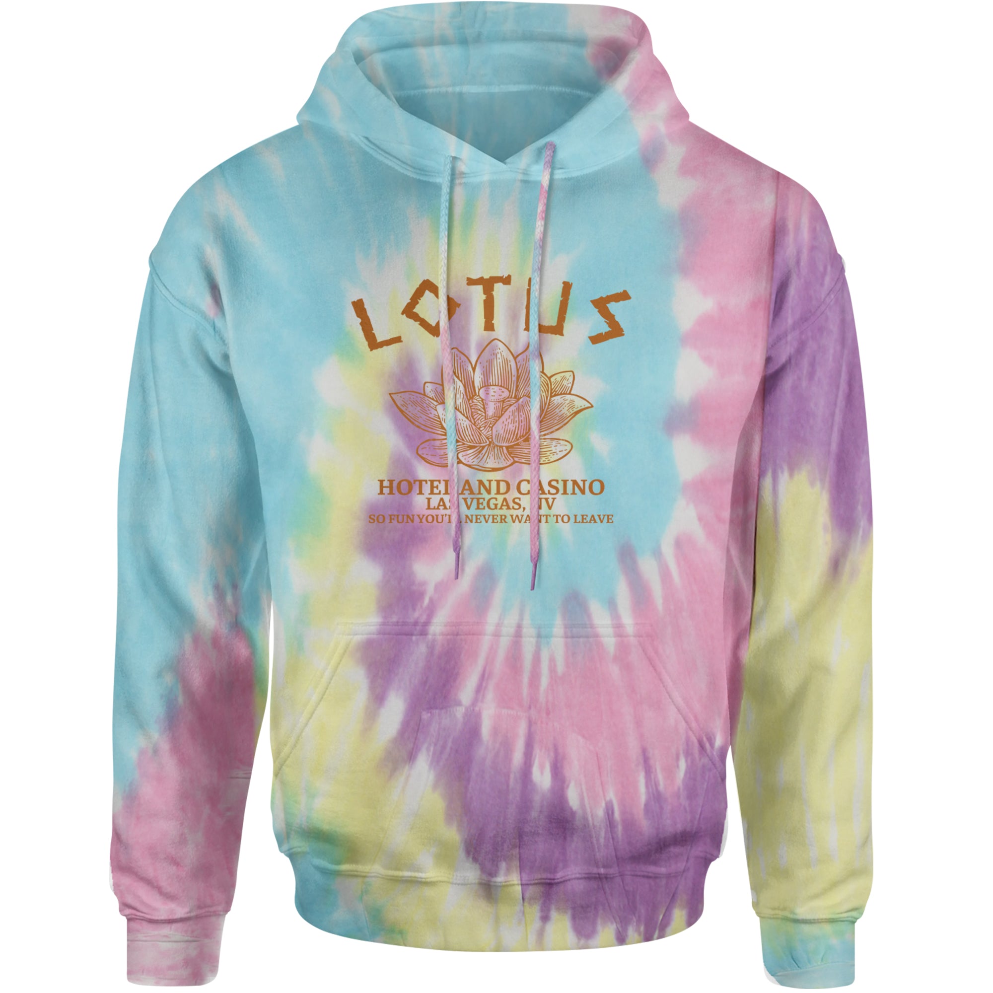 Lotus Hotel and Casino Adult Hoodie Sweatshirt Jellybean