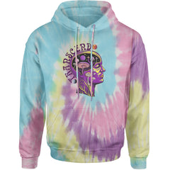 Psychedelic Cosmic Mushroom Head Adult Hoodie Sweatshirt Jellybean