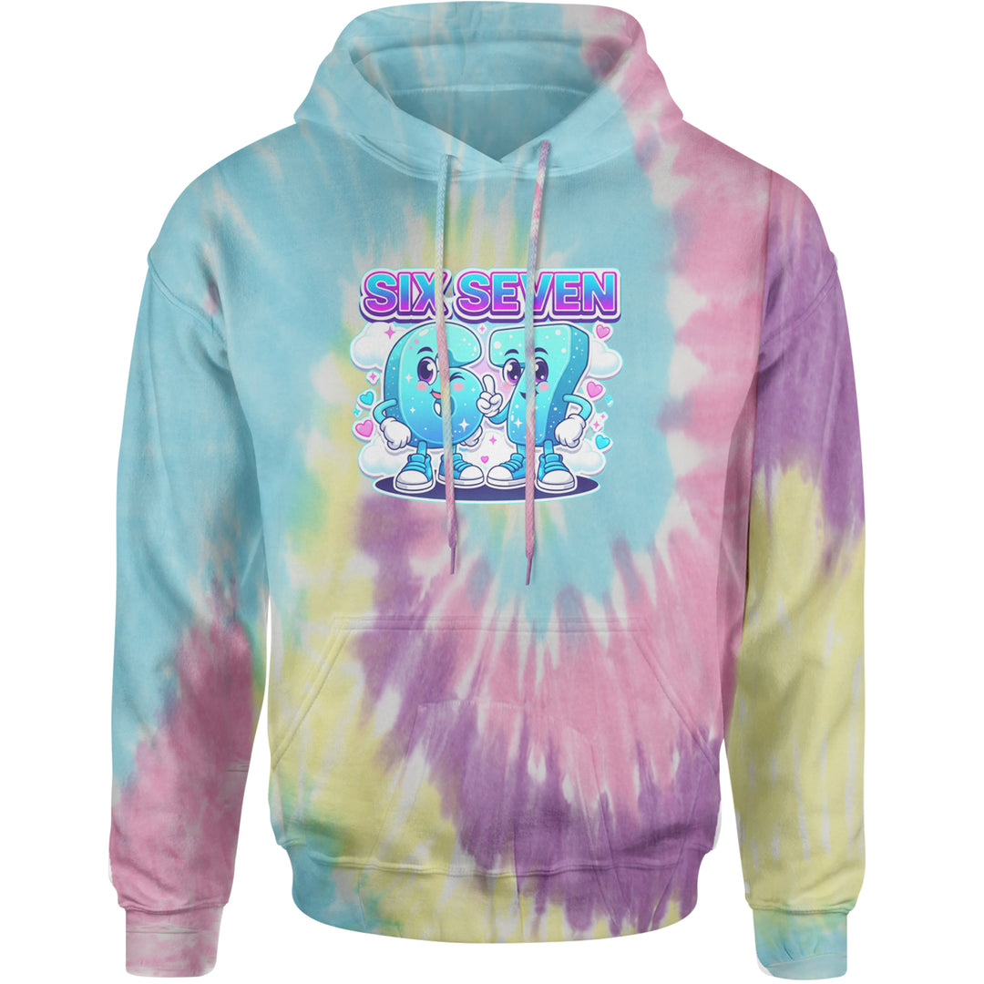67 Six Seven Meme Kawaii Cloud Adult Hoodie Sweatshirt Jellybean
